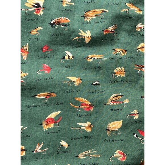 Vintage 90s Pernicci Button Front Shirt Size L Fly Fishing Skater Thrasher - Picture 2 of 10